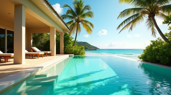 Guide pour choisir une villa avec piscine en Guadeloupe