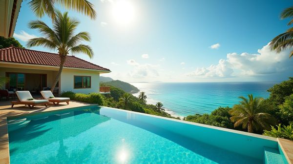 Louer une villa avec piscine en Guadeloupe : un choix stratégique